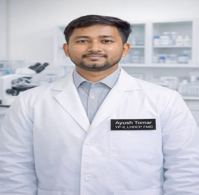 AYUSH TOMAR is alumni student of CAEHS