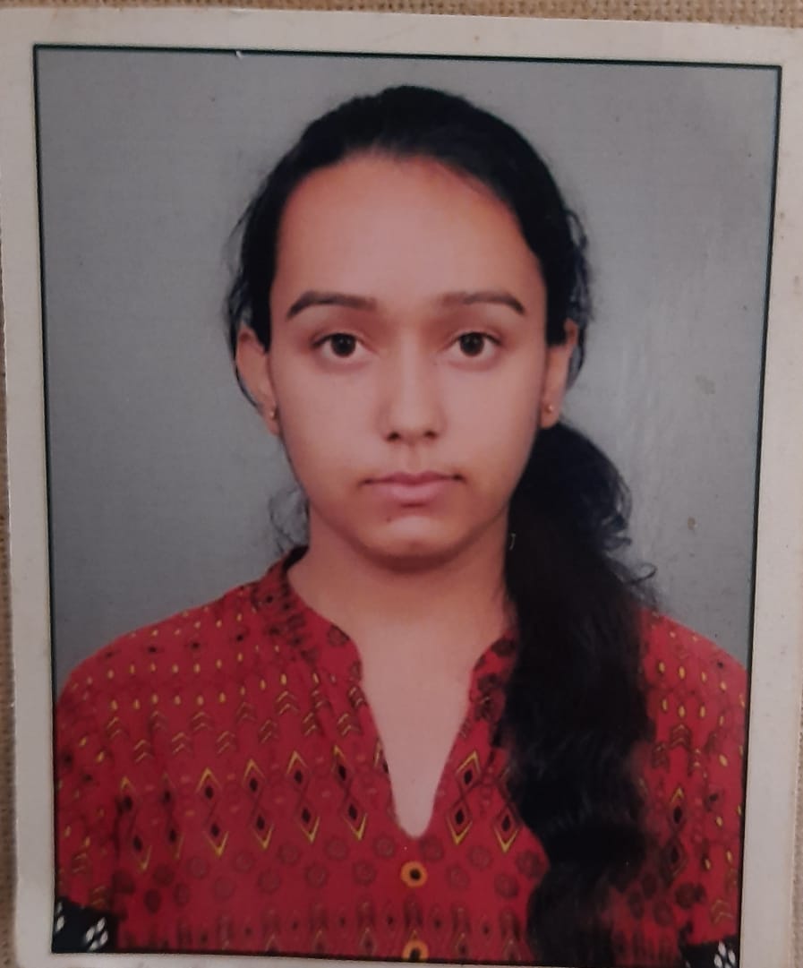 PURTIKA SHARMA is alumni student of CAEHS